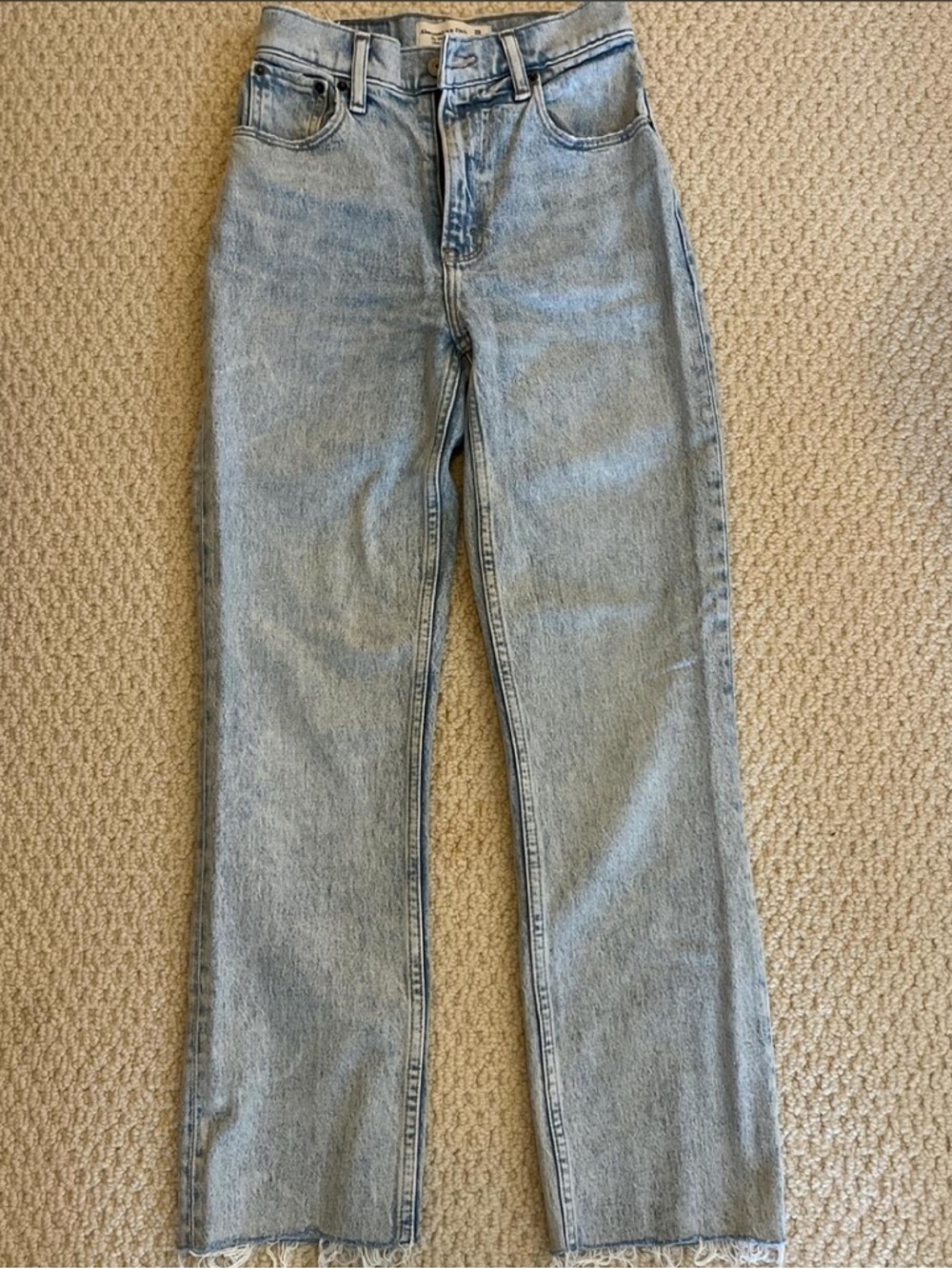 abercrombie 90s straight ultra high rise